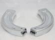 Chrome Bench Seat Hinge Covers 1966-67 B-Body
