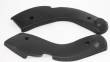 Black Bench Seat Hinge Covers 1967-69 A-Body
