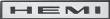 Hemi Trunk Emblem  1967-69 Plymouth