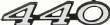 Fender Emblem 1969-70 Coronet 440